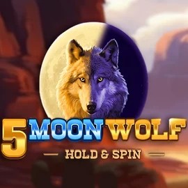 5 Moon Wolf logo by Apparat Gaming at SkinJoker Casino