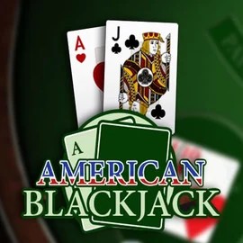 American Blackjack online game logo by Habanero on skinjokercasino.com