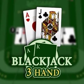 Blackjack 3H (Habanero) logo by Habanero at SkinJoker Casino