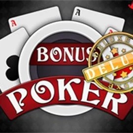 Bonus Poker Deluxe - 3 Hands casino game by RTG (Reel Time Gaming) – featured logo at SkinJoker Casino