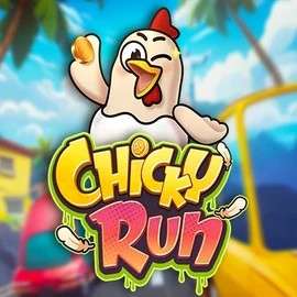 Chicky Run online game logo by PG Soft on skinjokercasino.com