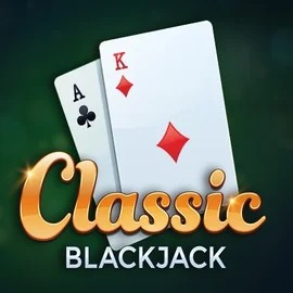 Classic Blackjack by Red Tiger Gaming, showcased at skinjokercasino.com – game logo