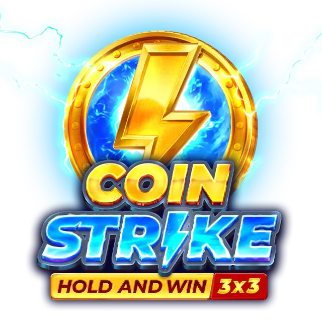 Coin Strike: Hold and Win by Playson, showcased at skinjokercasino.com – game logo