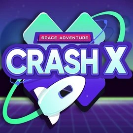 Crash X game by Turbo Games – logo hosted on SkinJoker Casino