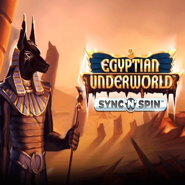 Slots logo of Egyptian Underworld from Greentube at SkinJoker Casino