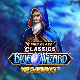 Fire Blaze Blue Wizard Megaways online slot from Rarestone Gaming – play at skinjokercasino.com