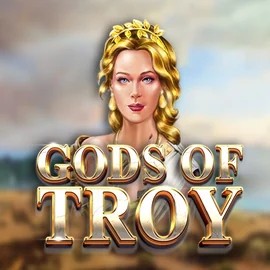 Gods of Troy slot visual from Red Tiger Gaming available on skinjokercasino.com