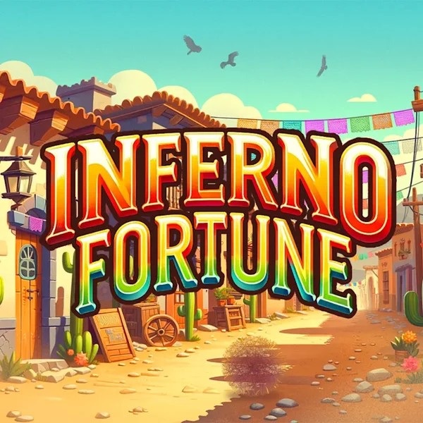 Inferno Fortune game by Atomic Slot Lab – logo hosted on SkinJoker Casino