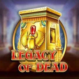 Legacy of Dead by , showcased at skinjokercasino.com – game logo