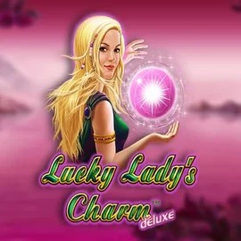 Lucky Ladys Charm Deluxe by Greentube, showcased at skinjokercasino.com – game logo
