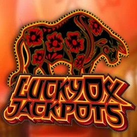 Lucky Ox Jackpots casino game by Rival – featured logo at SkinJoker Casino