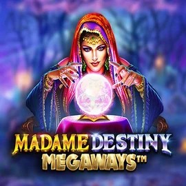 Madame Destiny Megaways slot icon by Pragmatic Play, available at SkinJoker Casino