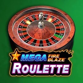 Mega Fire Blaze Roulette slot logo by Playtech at SkinJoker Casino