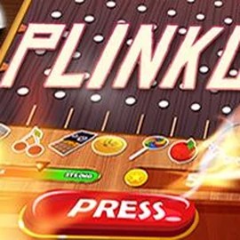 Plinko slot logo by BGAMING at SkinJoker Casino