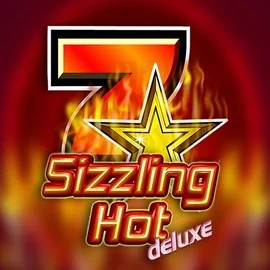 Sizzling Hot Deluxe logo – Slots by Novomatic at SkinJoker Casino