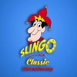 Slingo Classic 20th Anniversary logo – Casino Games by Slingo at SkinJoker Casino