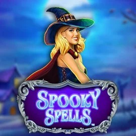 Spooky Spells game by Novomatic – logo hosted on SkinJoker Casino