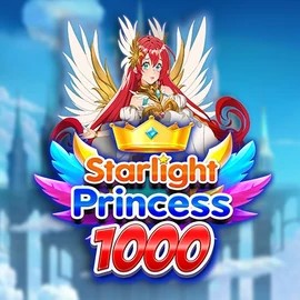 Starlight Princess 1000 online game logo by Pragmatic Play on skinjokercasino.com
