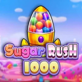 Sugar Rush 1000 game by Pragmatic Play – logo hosted on SkinJoker Casino