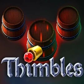 Thimbles slot visual from Evoplay available on skinjokercasino.com