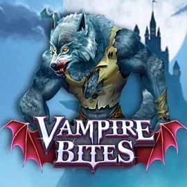 Vampire Bites slot logo by Amusnet Interactive at SkinJoker Casino