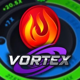 Vortex (Turbo Games) slot logo by Turbo Games at SkinJoker Casino